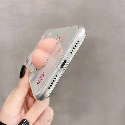 Kawaii Butt Squishy Phone Case For Samsung Galaxy BC080 - 