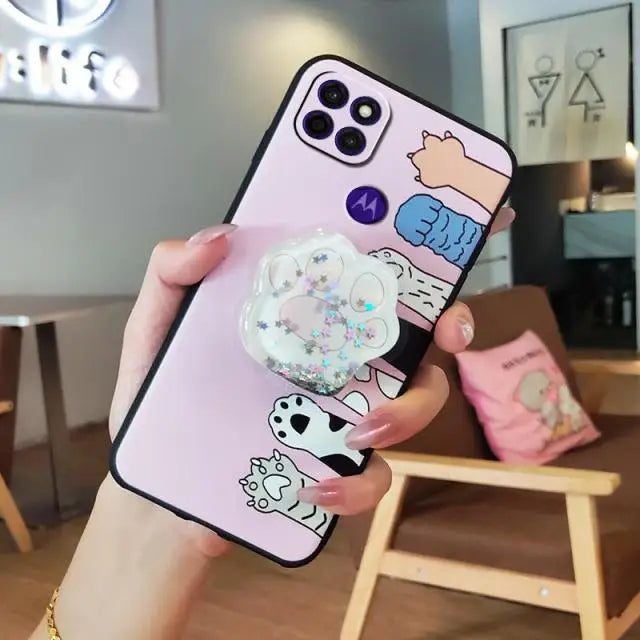 Kawaii Cartoon Motorola G9 Phone Case BC175 - picture 10