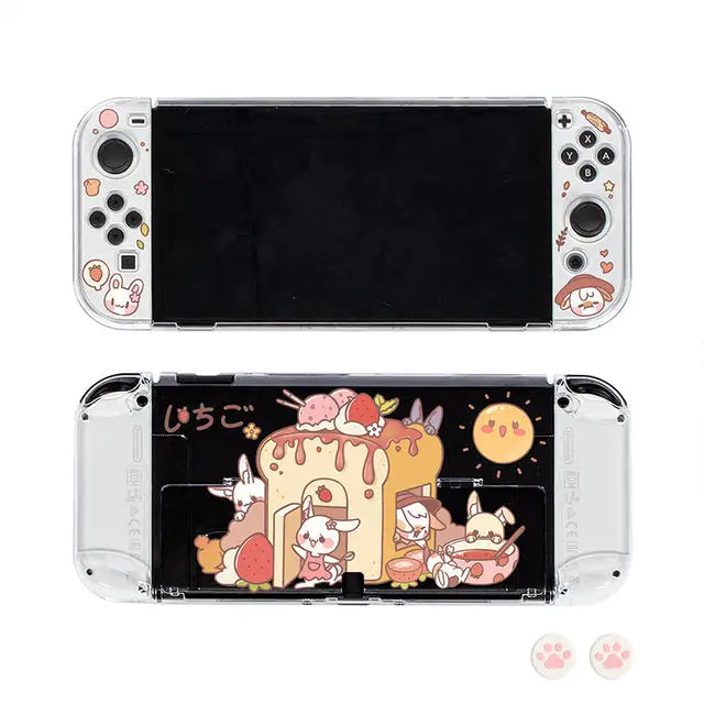 Kawaii Cartoon Switch Protective Case SC011 - for Switch 