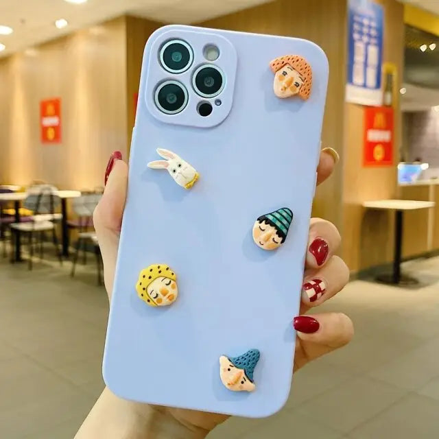 Kawaii Cartoon Xiaomi Phone Case BC182 - POCO M3 / Lavender