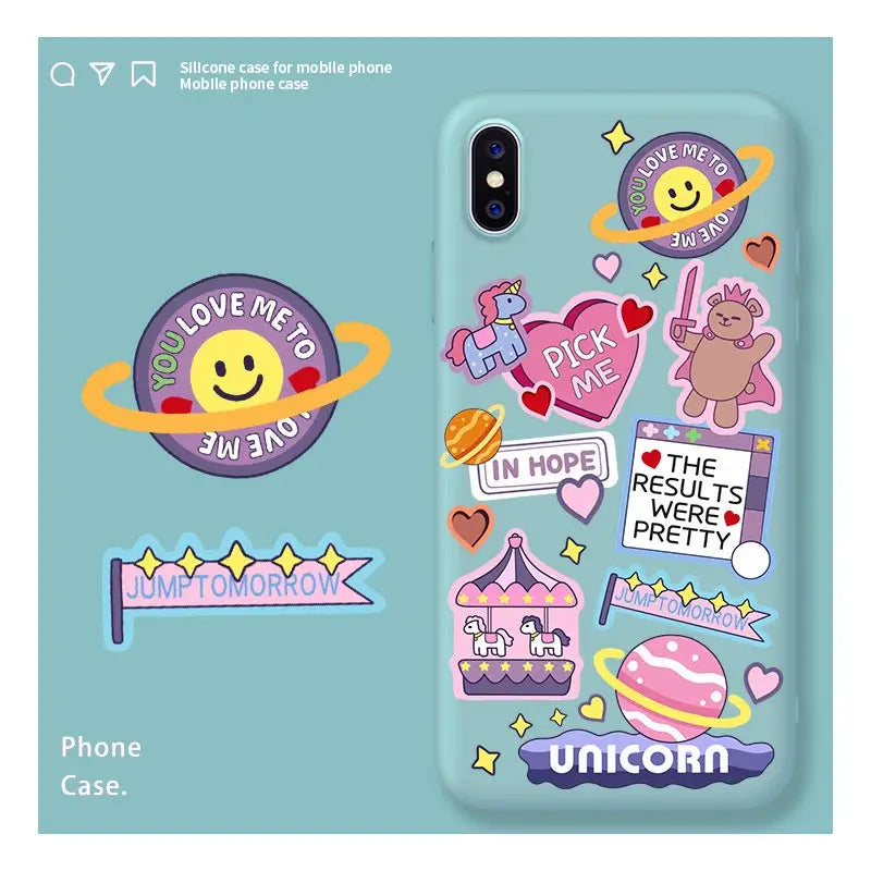 Kawaii Cartoons Printing iPhone Case BP151 - iphone case