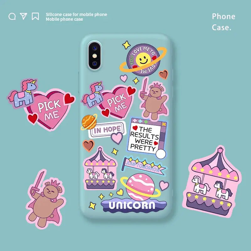 Kawaii Cartoons Printing iPhone Case BP151 - iphone case