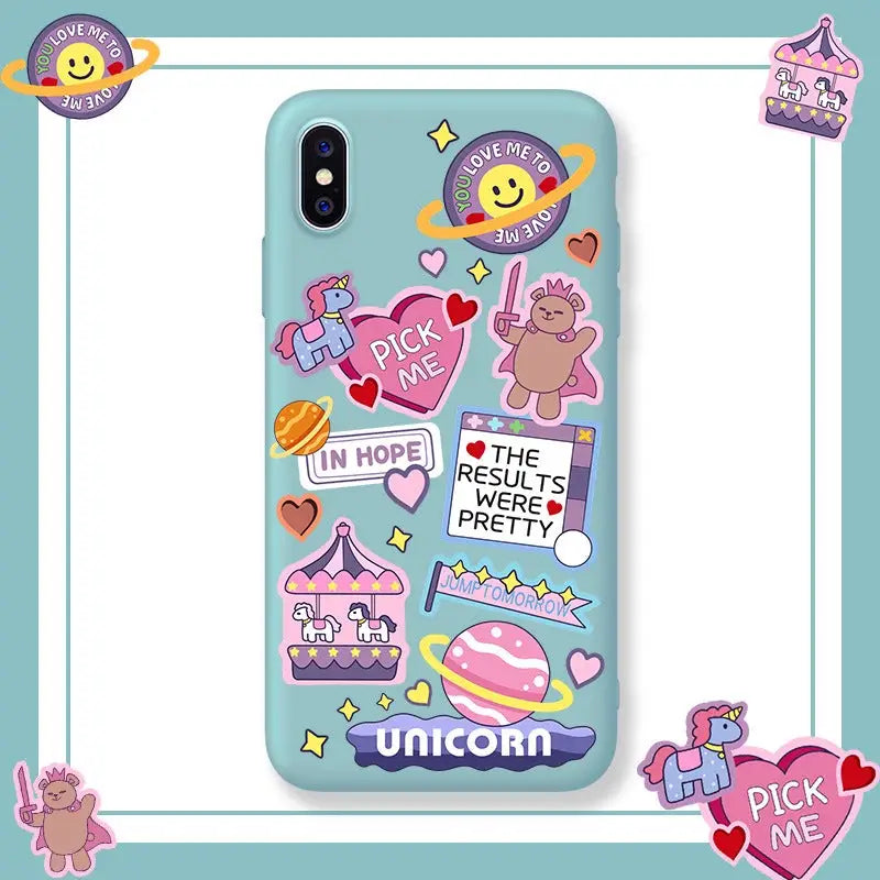 Kawaii Cartoons Printing iPhone Case BP151 - iphone case