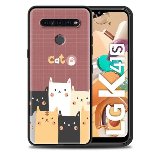 Kawaii Cat LG Phone Case BC144 - for LG G8(G8 ThinQ) / B14