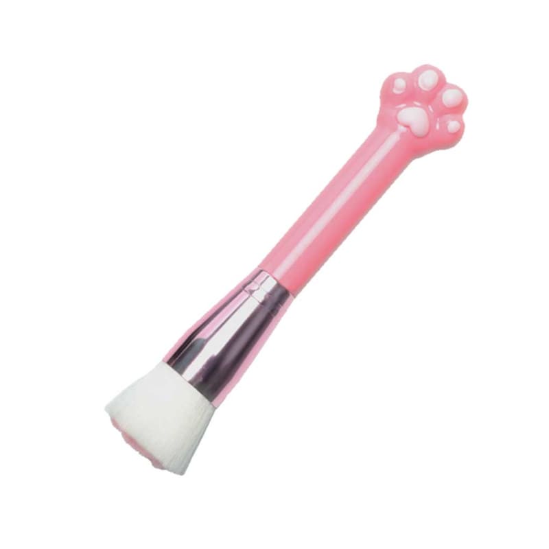 Kawaii Cat Paw Fluffy Makeup Brush ME65 Wonderland Case