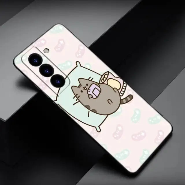 kawaii Cat Phone Case For Samsung Galaxy S21/S22 BC 073 - 