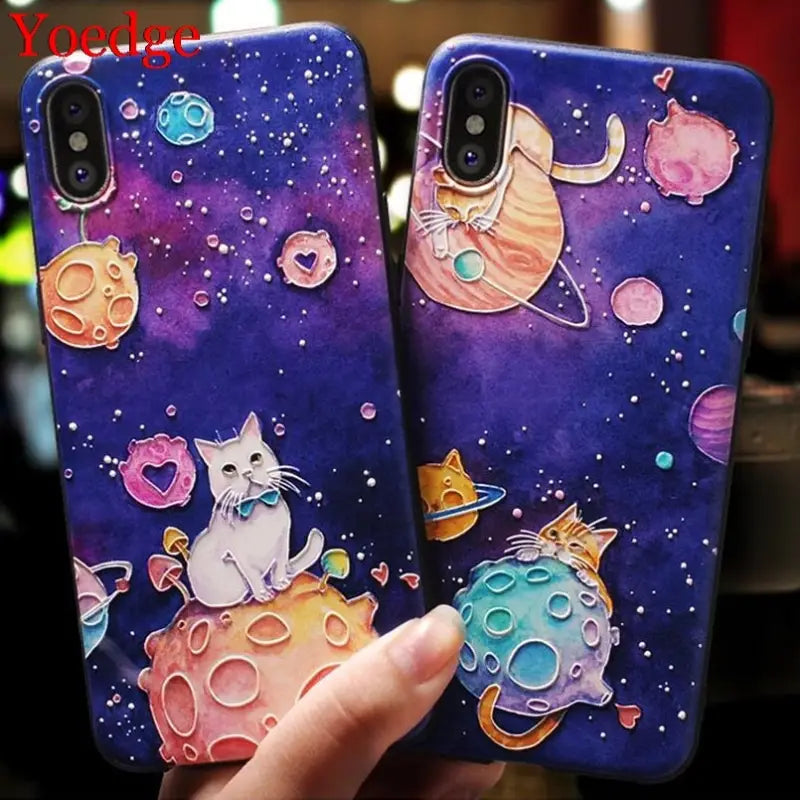 Kawaii Cat Xiaomi Phone Case W034