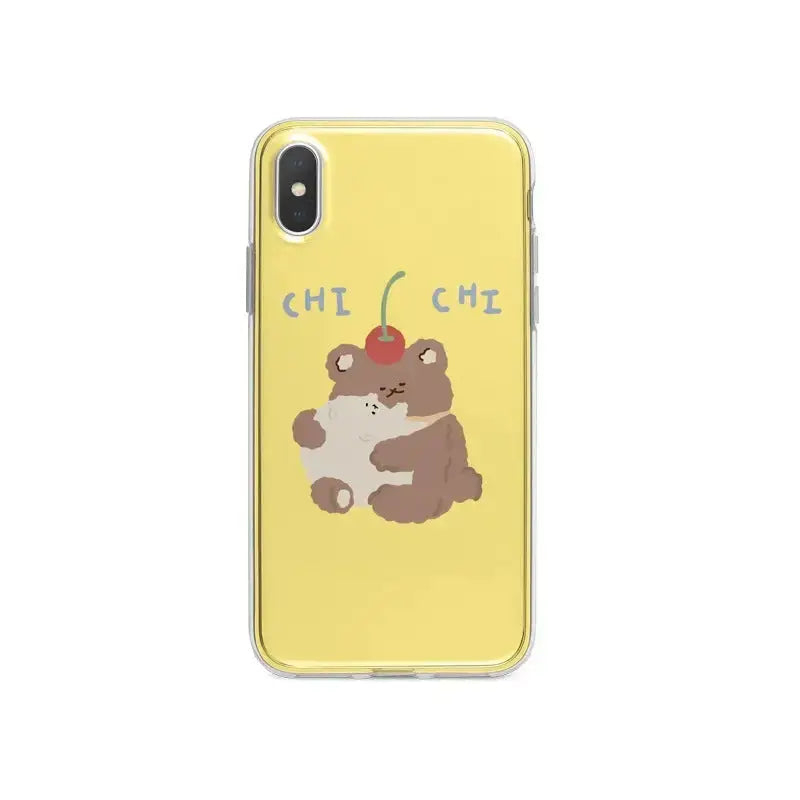 Kawaii Cherry Bear iPhone Case BP009 - iphone case