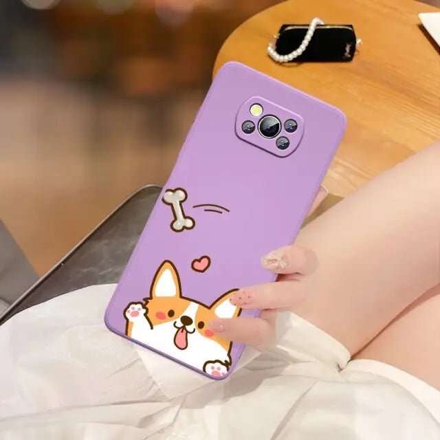 Kawaii Corgi Dog Xiaomi Phone Case BC183 - Xiaomi Poco M3 / 