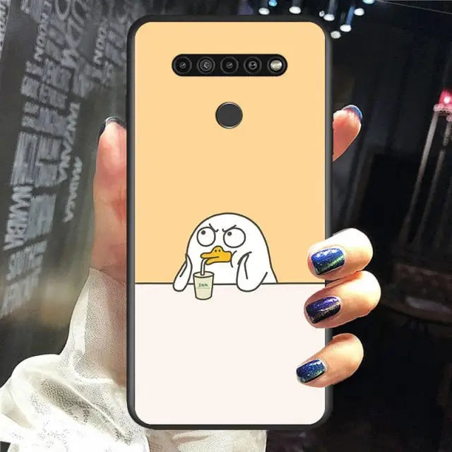 Kawaii Duck LG Phone Case BC137 - For LG K20(2019) / Style 