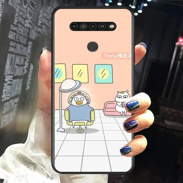 Kawaii Duck LG Phone Case BC137 - For LG K20(2019) / Style 