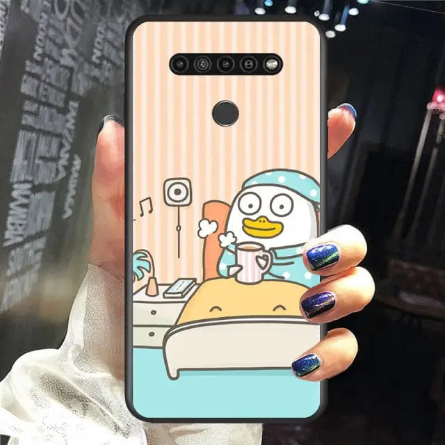 Kawaii Duck LG Phone Case BC137 - For LG K20(2019) / Style 