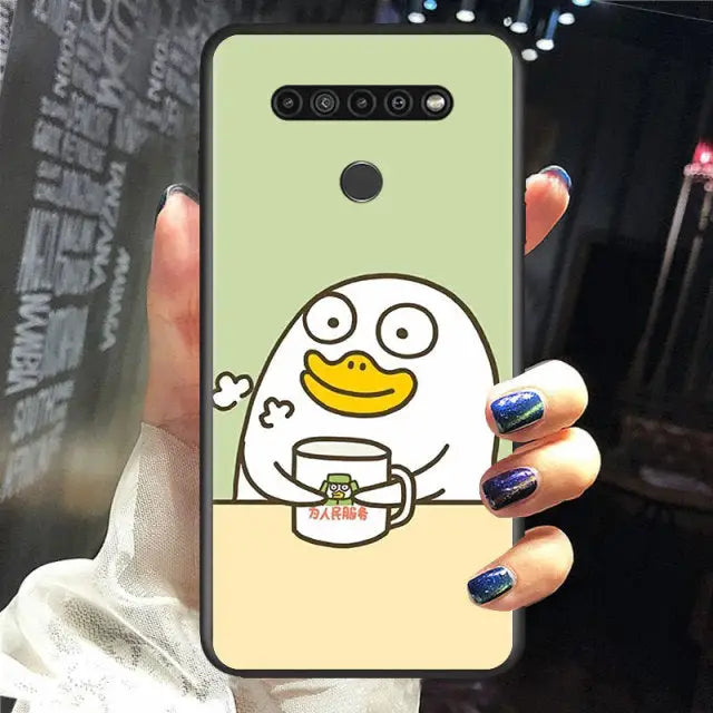 Kawaii Duck LG Phone Case BC137 - For LG K51S / Style 01