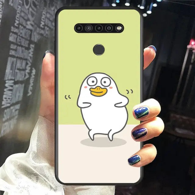 Kawaii Duck LG Phone Case BC137 - For LG K51S / Style 02