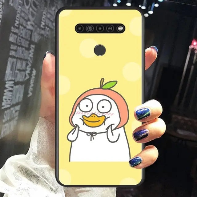 Kawaii Duck LG Phone Case BC137 - For LG K51S / Style 03
