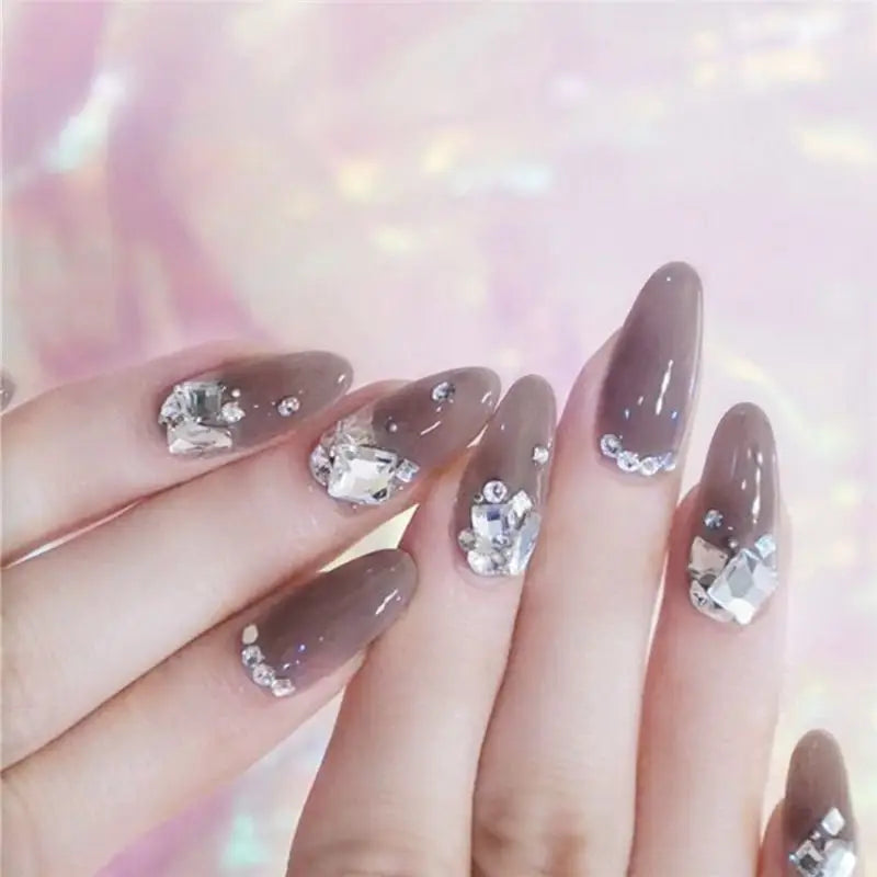 Embellished Faux Nail Tips-1