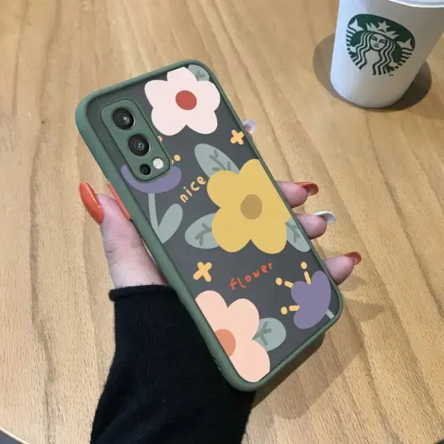 Kawaii Flower Phone Case For OnePlus BC101 - Nord N100 4G / 