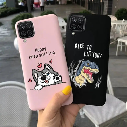 Kawaii Matte Phone Case For Samsung Galaxy BC093 - Samsung 