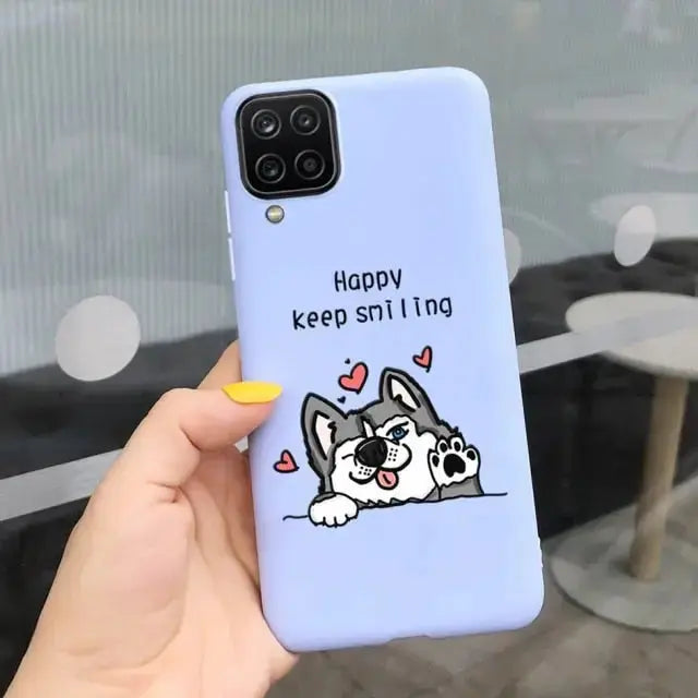 Kawaii Matte Phone Case For Samsung Galaxy BC093 - Samsung 