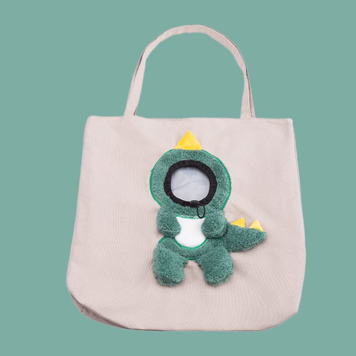 Kawaii Pets Bee Shoulder Carry Bag ON781 - Dinosaur /