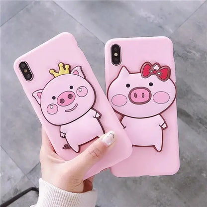 Kawaii Pig Phone Case For Samsung Galaxy BC065 - Samsung 