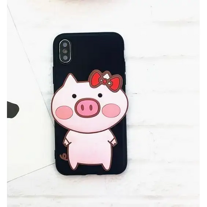 Kawaii Pig Phone Case For Samsung Galaxy BC065 - A40S / big 
