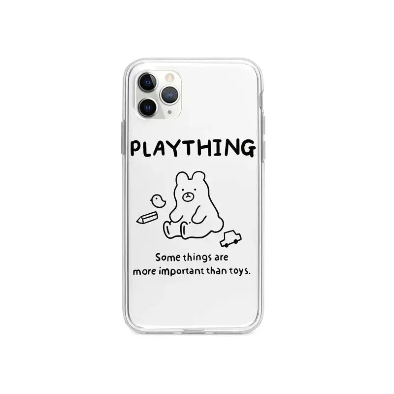Kawaii Plaything Bear iPhone Case BP003 - iphone case