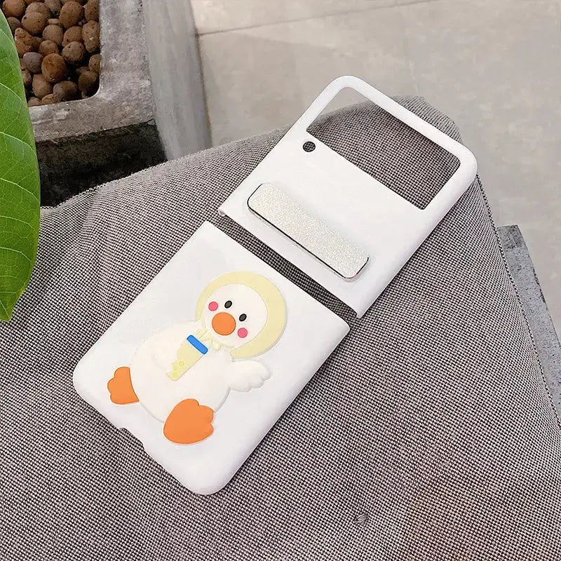 Kawaii Printed Phone Case For Samsung Galaxy Z flip3 BC087 -