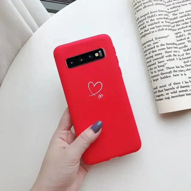 Kawaii Red Phone Case for Samsung Galaxy BC089 - For Galaxy 