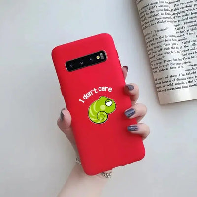 Kawaii Red Phone Case for Samsung Galaxy BC089 - For Galaxy 