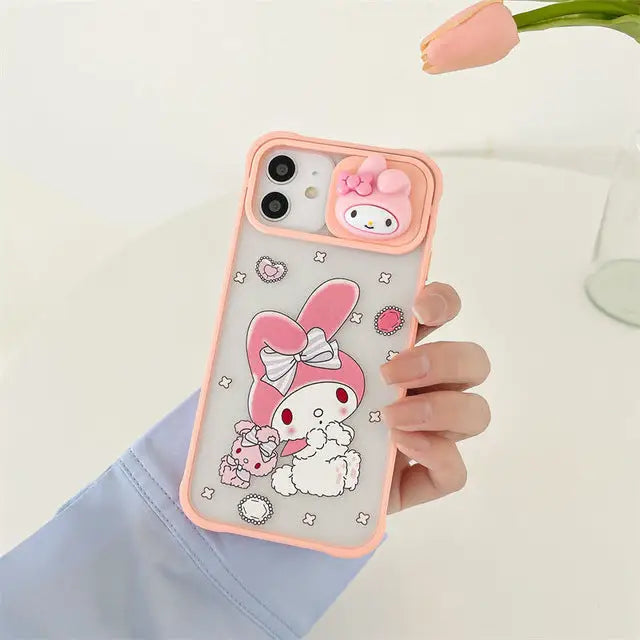 Kawaii Transparent Soft Silicone Iphone Case HP008 - For 7 