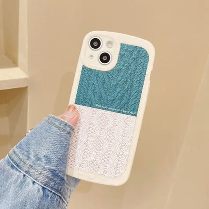 Knit Panel Phone Case - iPhone 13 Pro Max / 13 Pro / 13 / 13