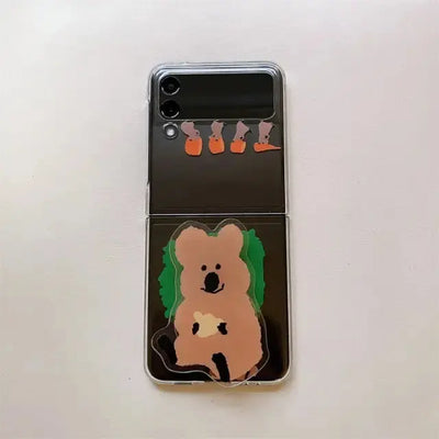 Koala Dinotaeng Phone Case For Samsung Galaxy Z Flip 3 BC014