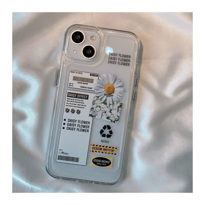 Label Print Transparent Phone Case - iPhone 13 Pro Max / 13 