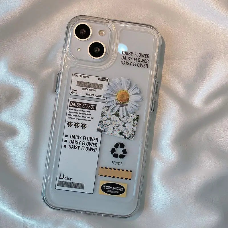 Label Print Transparent Phone Case - iPhone 13 Pro Max / 13 