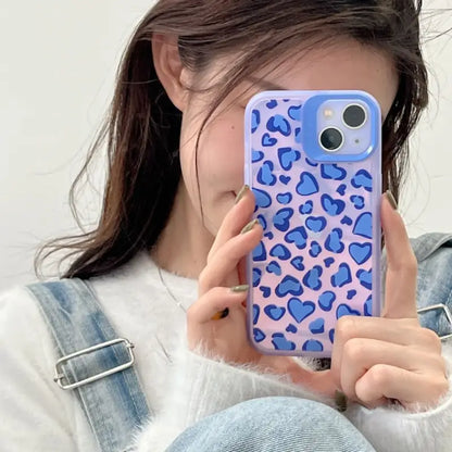 Leopard Print Holographic Phone Case - iPhone 7 / 8 / SE / 7