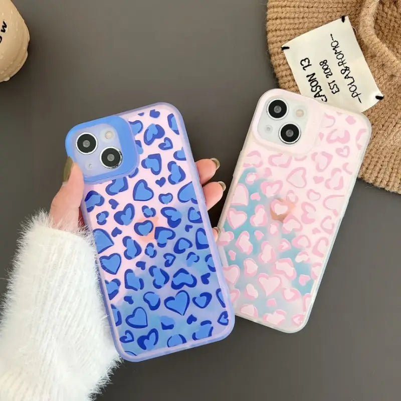 Leopard Print Holographic Phone Case - iPhone 7 / 8 / SE / 7