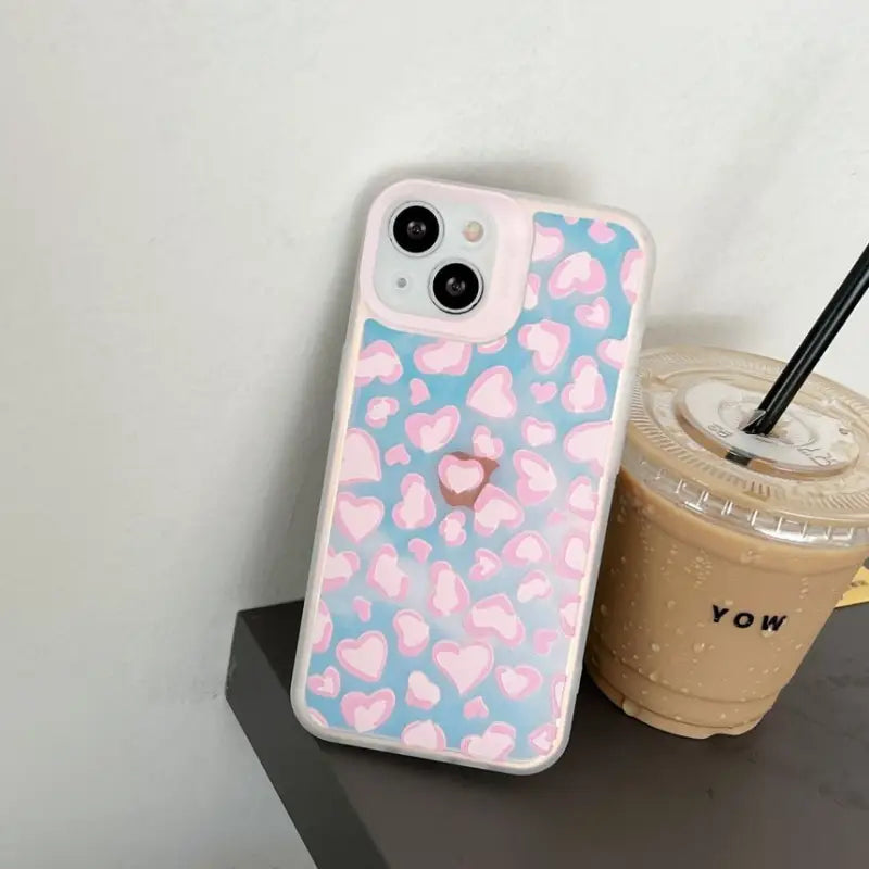 Leopard Print Holographic Phone Case - iPhone 7 / 8 / SE / 7