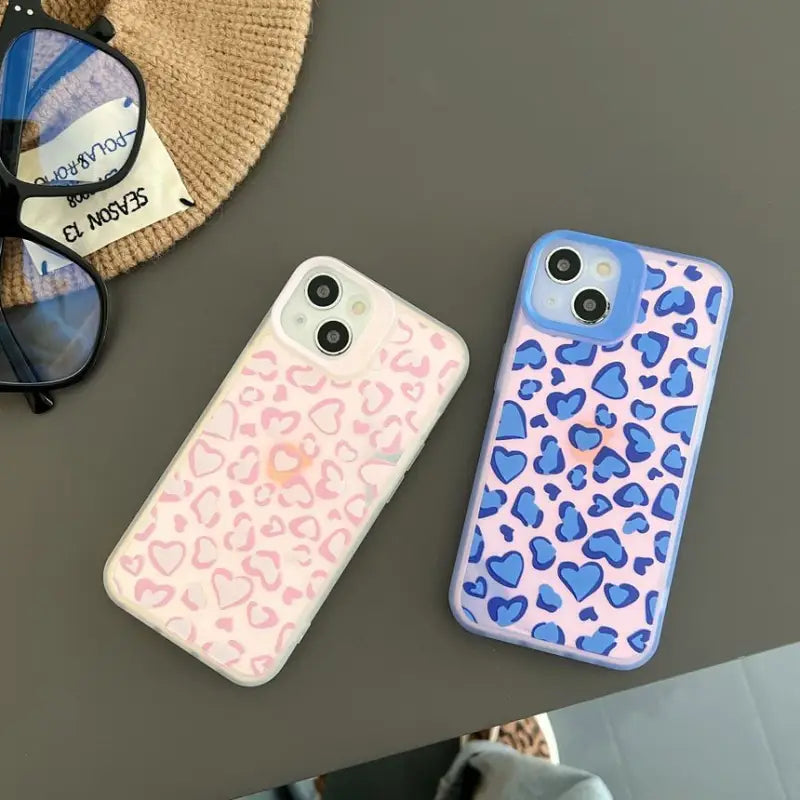 Leopard Print Holographic Phone Case - iPhone 7 / 8 / SE / 7