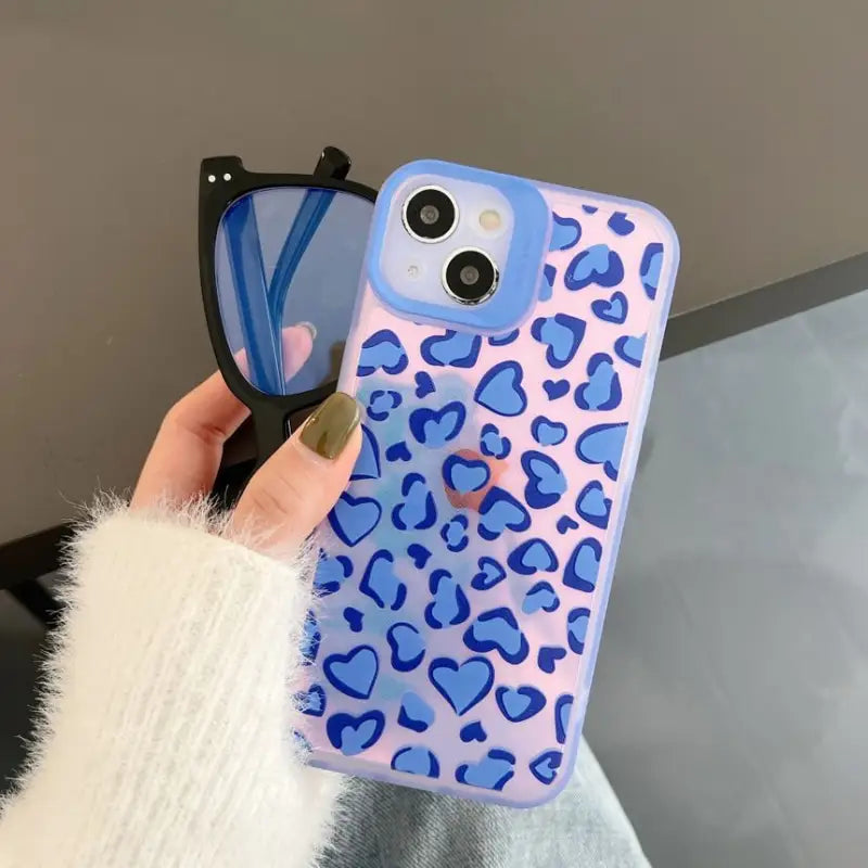 Leopard Print Holographic Phone Case - iPhone 7 / 8 / SE / 7