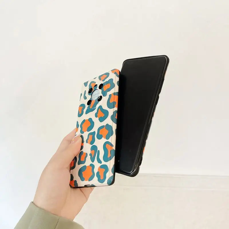 Leopard Print Phone Case - Huawei-9