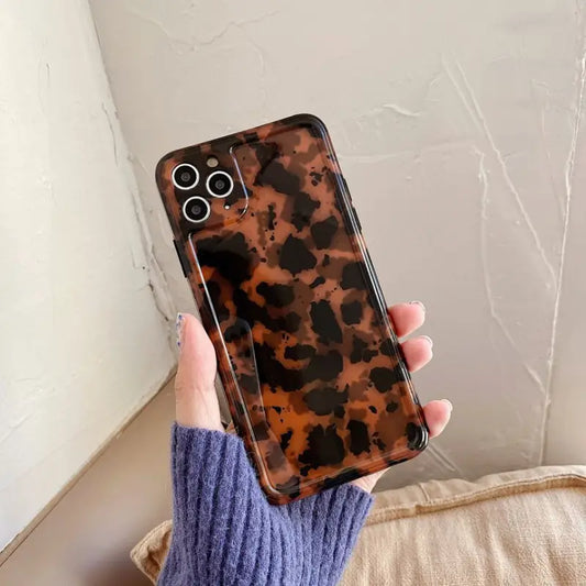 Leopard Print Phone Case - iPhone 12 Pro Max / 12 Pro / 12 / 12 mini / 11 Pro Max / 11 Pro / 11 / SE / XS Max / XS / XR / X / SE 2 / 8 / 8 Plus / 7 / 7 Plus-2