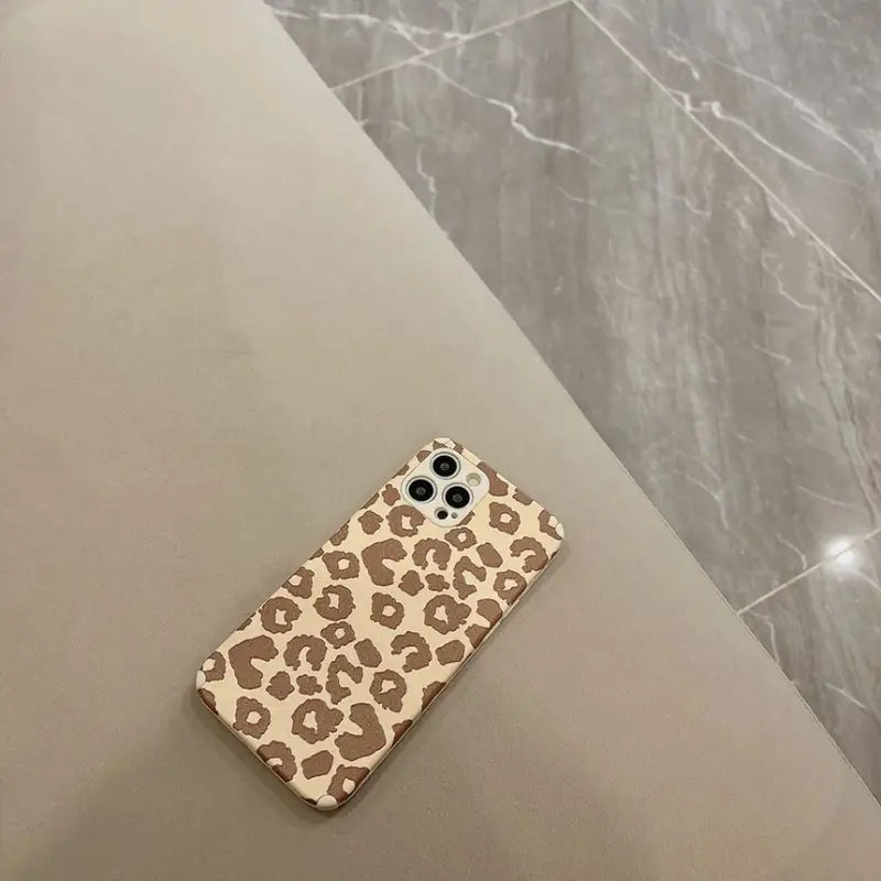 Leopard Print Phone Case - iPhone 13 Pro Max / 13 Pro / 13 / 13 mini / 12 Pro Max / 12 Pro / 12 / 12 mini / 11 Pro Max / 11 Pro / 11 / SE / XS Max / XS / XR / X / SE 2 / 8 / 8 Plus / 7 / 7 Plus-14