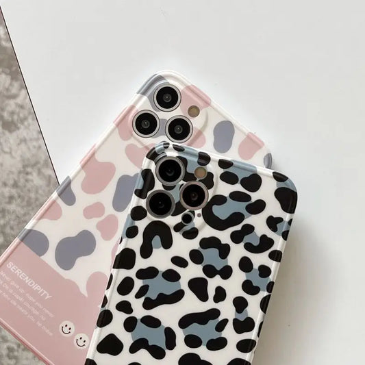 Leopard Print Phone Case - iPhone 13 Pro Max / 13 Pro / 13 / 13 mini / 12 Pro Max / 12 Pro / 12 / 12 mini / 11 Pro Max / 11 Pro / 11 / SE / XS Max / XS / XR / X / SE 2 / 8 / 8 Plus / 7 / 7 Plus-2