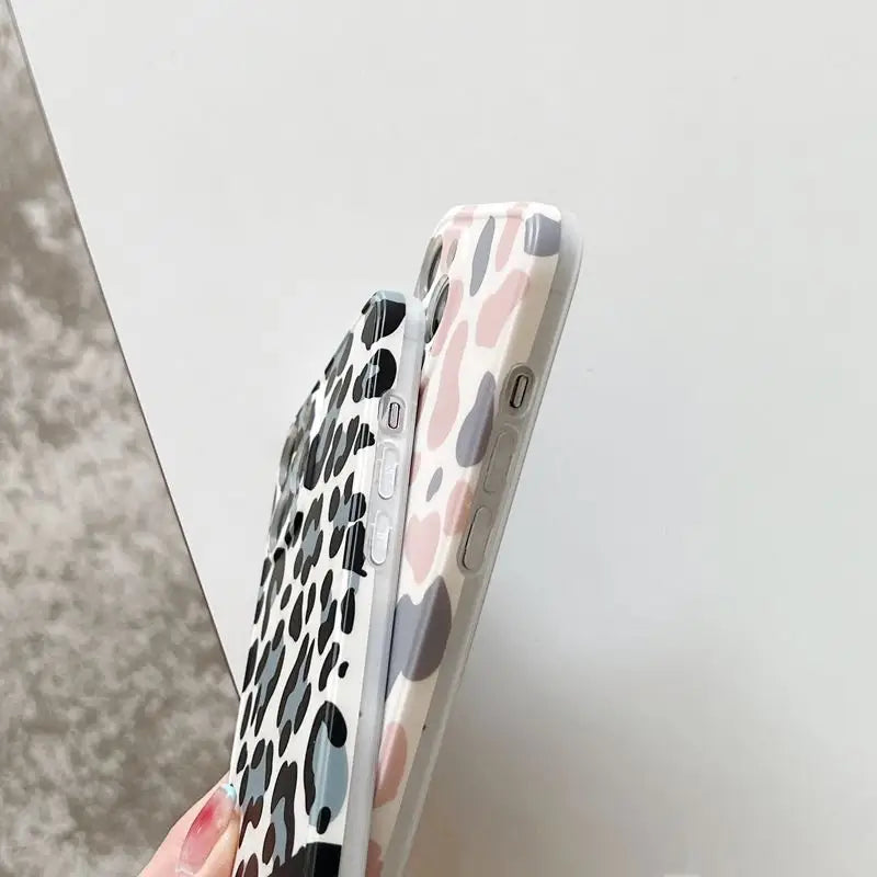 Leopard Print Phone Case - iPhone 13 Pro Max / 13 Pro / 13 / 13 mini / 12 Pro Max / 12 Pro / 12 / 12 mini / 11 Pro Max / 11 Pro / 11 / SE / XS Max / XS / XR / X / SE 2 / 8 / 8 Plus / 7 / 7 Plus-3