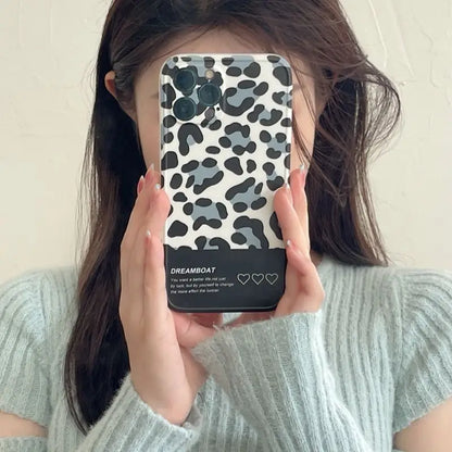 Leopard Print Phone Case - iPhone 13 Pro Max / 13 Pro / 13 / 13 mini / 12 Pro Max / 12 Pro / 12 / 12 mini / 11 Pro Max / 11 Pro / 11 / SE / XS Max / XS / XR / X / SE 2 / 8 / 8 Plus / 7 / 7 Plus-7