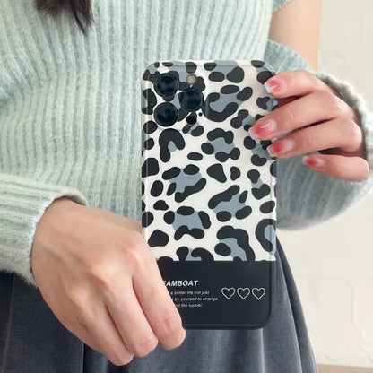 Leopard Print Phone Case - iPhone 13 Pro Max / 13 Pro / 13 / 13 mini / 12 Pro Max / 12 Pro / 12 / 12 mini / 11 Pro Max / 11 Pro / 11 / SE / XS Max / XS / XR / X / SE 2 / 8 / 8 Plus / 7 / 7 Plus-6