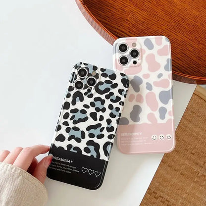 Leopard Print Phone Case - iPhone 13 Pro Max / 13 Pro / 13 / 13 mini / 12 Pro Max / 12 Pro / 12 / 12 mini / 11 Pro Max / 11 Pro / 11 / SE / XS Max / XS / XR / X / SE 2 / 8 / 8 Plus / 7 / 7 Plus-4