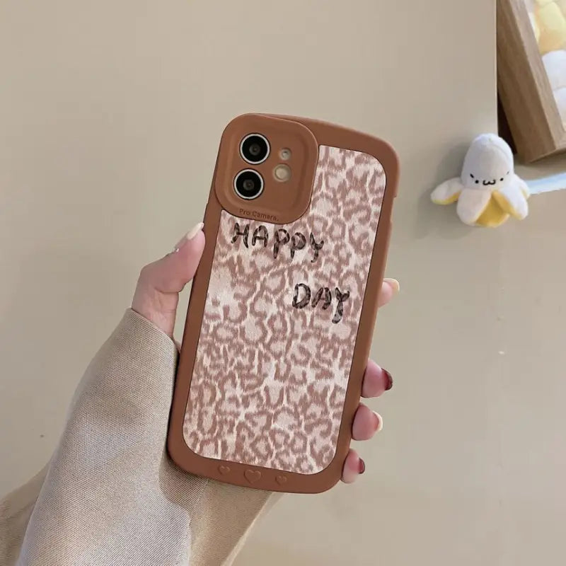 Leopard Print Phone Case - iPhone 13 Pro Max / 13 Pro / 13 /