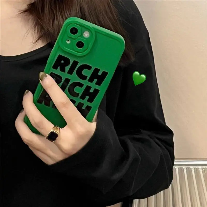 Lettering Phone Case - iPhone 13 / 13 Pro / 13 Pro Max / 12 